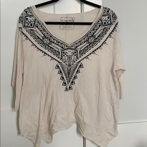 Free people cream top